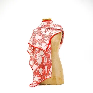Magic Theme Cotton Blend Scarf