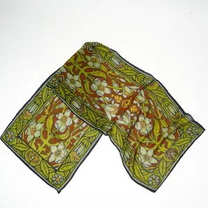 Wildflower Cotton Blend Scarf